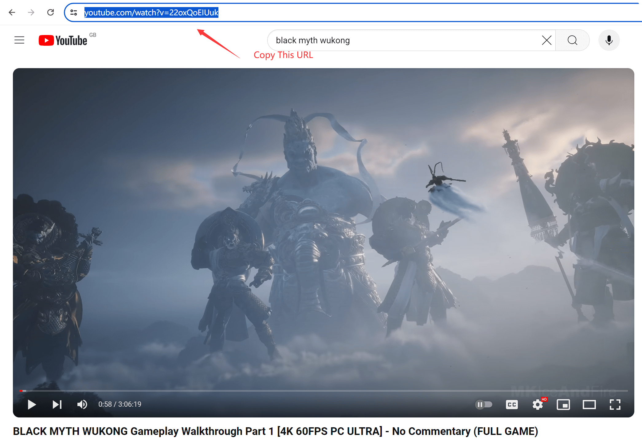 search youtube videos by name